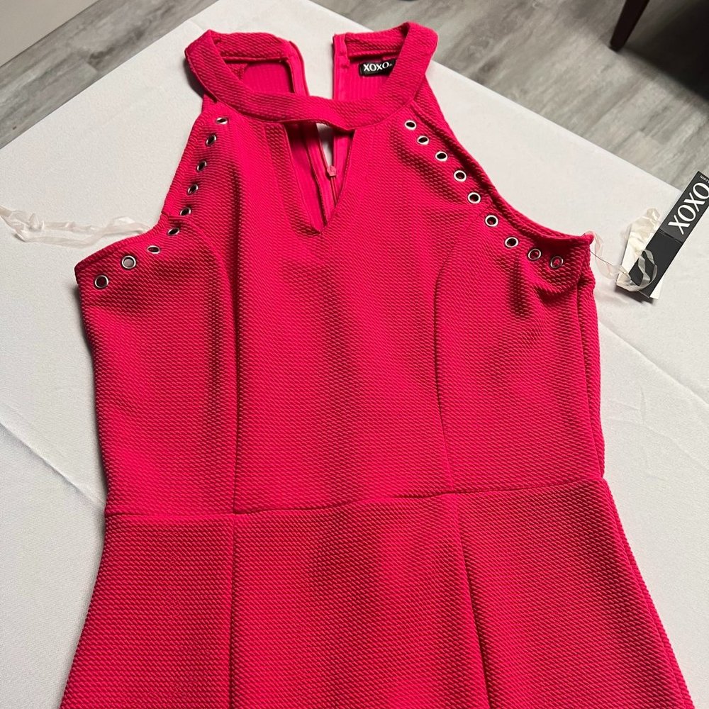 Xoxo Trimmed Dress